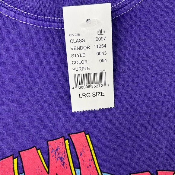 Jimi Hendrix Purple Vintage-Inspired Graphic Band T-Shirt Size Large - Picture 4 of 7